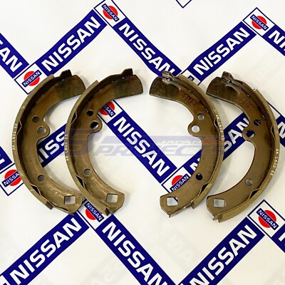 DATSUN 1200 Rear Brake Shoes Genuine (For NISSAN B10 B110 B210