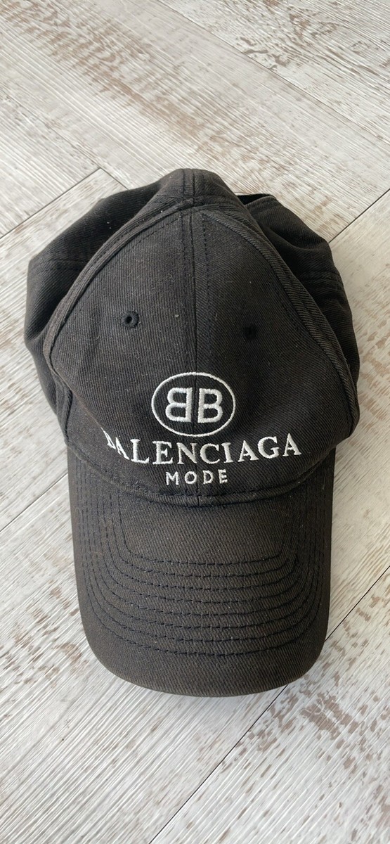 Balenciaga BB Mode Cap - Faded Black | eBay