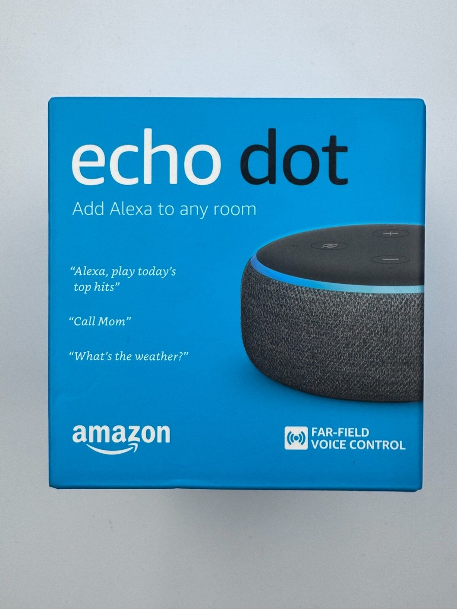 New-Amazon-Echo Dot-3rd Gen-3 Colors-Buy 1, Get 1 At 25% Off &Free