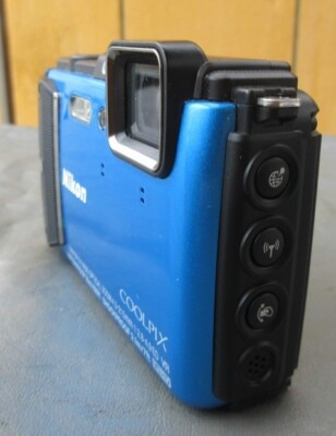 Nikon Digital Camera COOLPIX AW130 Waterproof BLUE UHD 4K | eBay