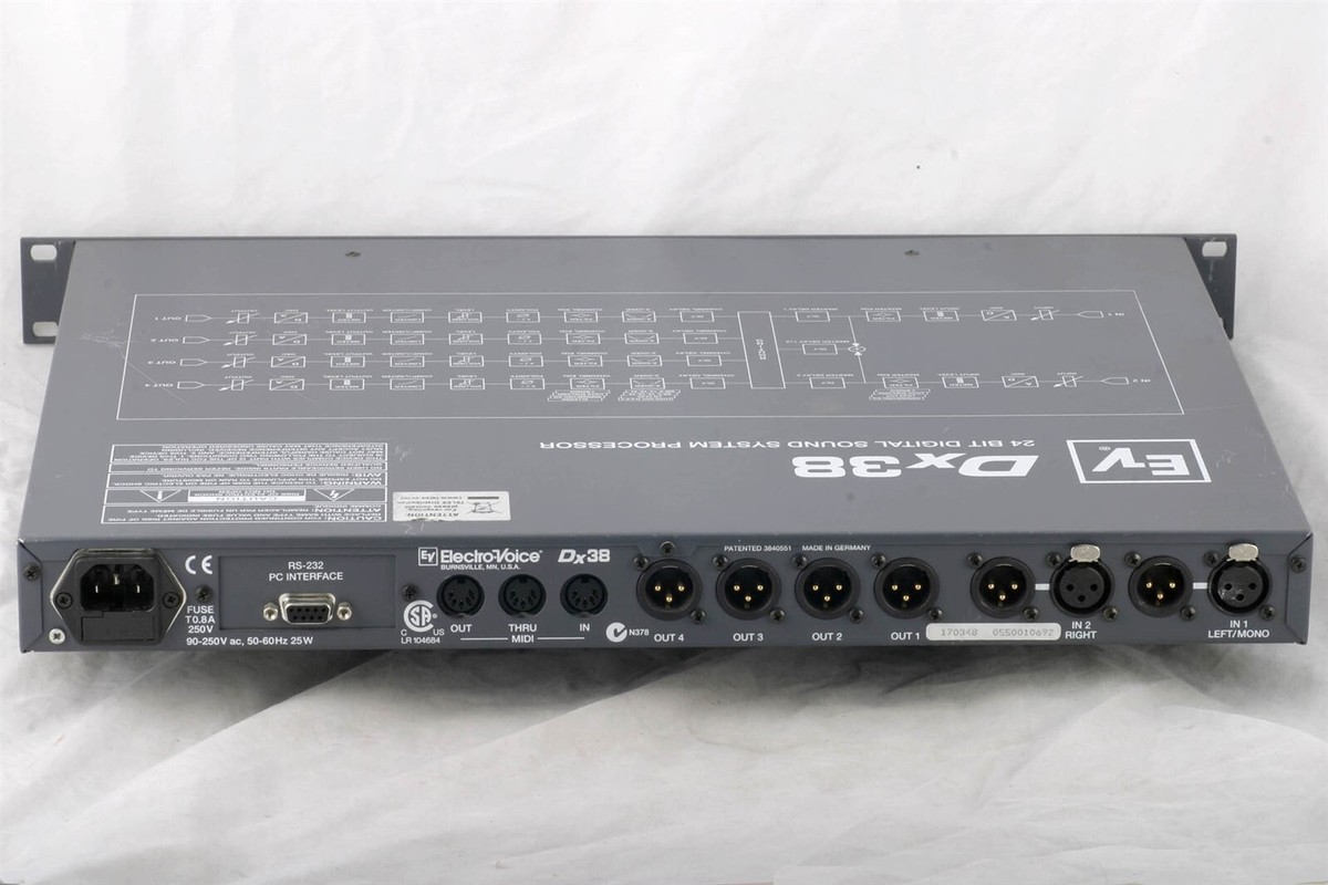 Electro-Voice EV Dx38 Programmable 24 Bit Digital Sound System