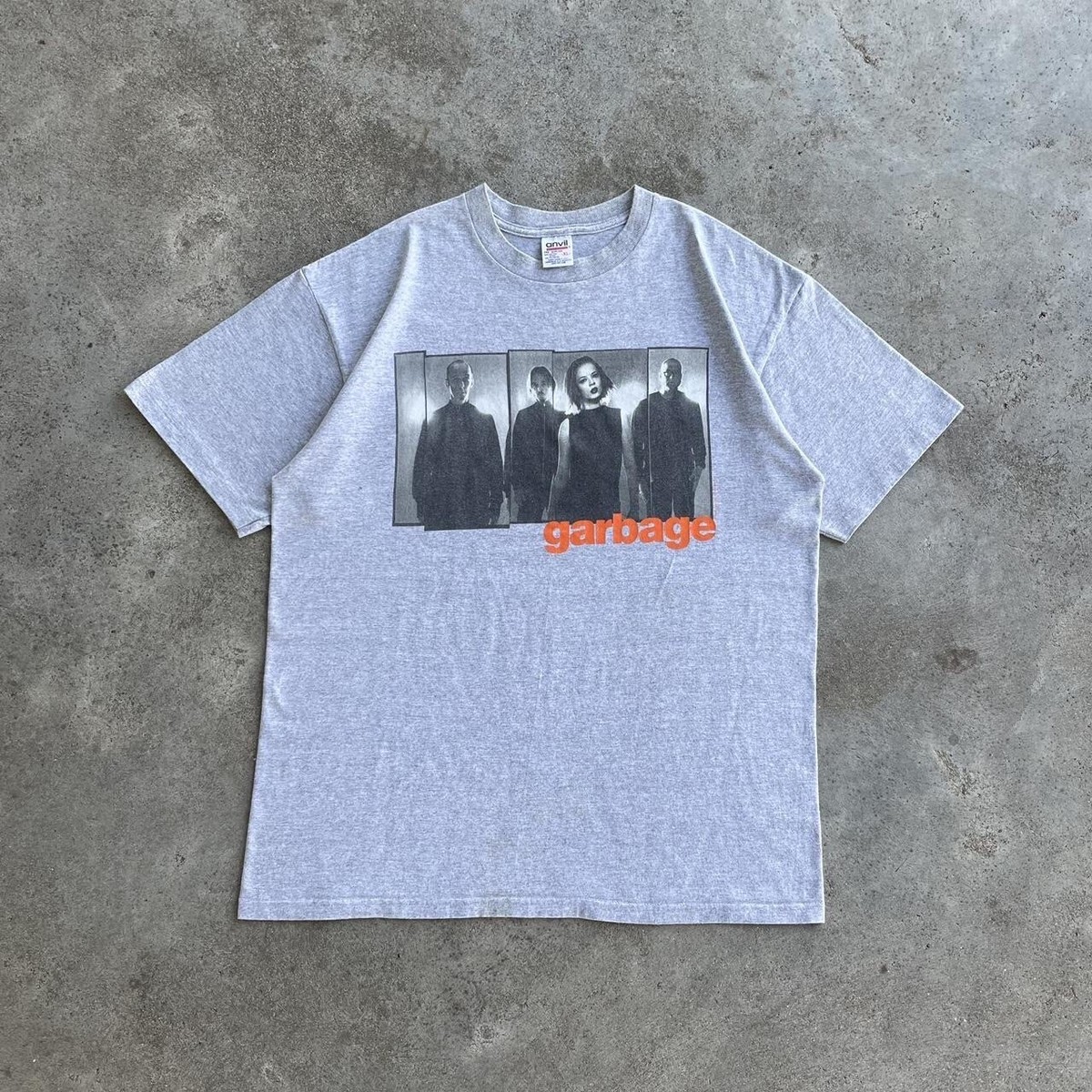 Vintage 1998 Garbage Rock And Roll Band Tee Tour TShirt Size XL | eBay