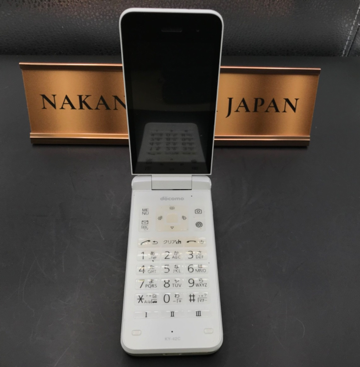 KYOCERA DIGNO Keitai KY-42C Android Flip Phone Unlocked White From