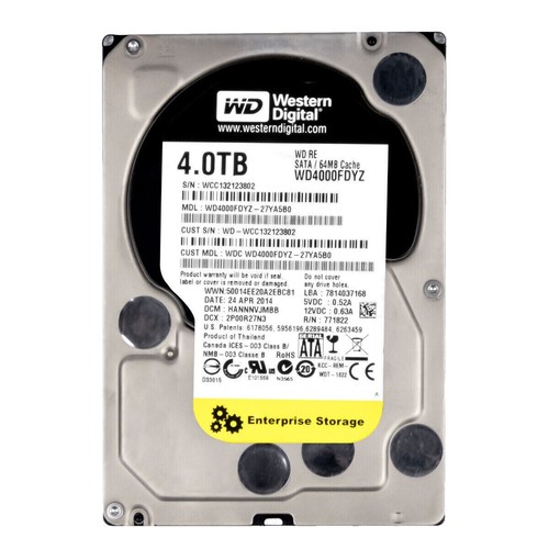 WD80EFAX-68KNBN0, 2W10443 WESTERN DIGITAL SATA 8TB VAHX FEB 2019