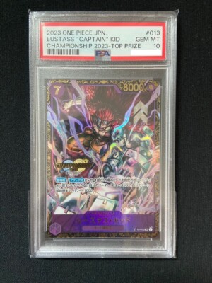 PSA 10 Eustass Kid ST10-013 Championship 2023 Top Prize ONE PIECE