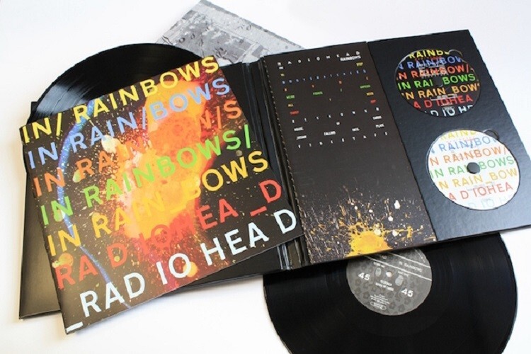 Radiohead / In Rainbows BOX set 2007 UK CD+LP Xurbia Xendless