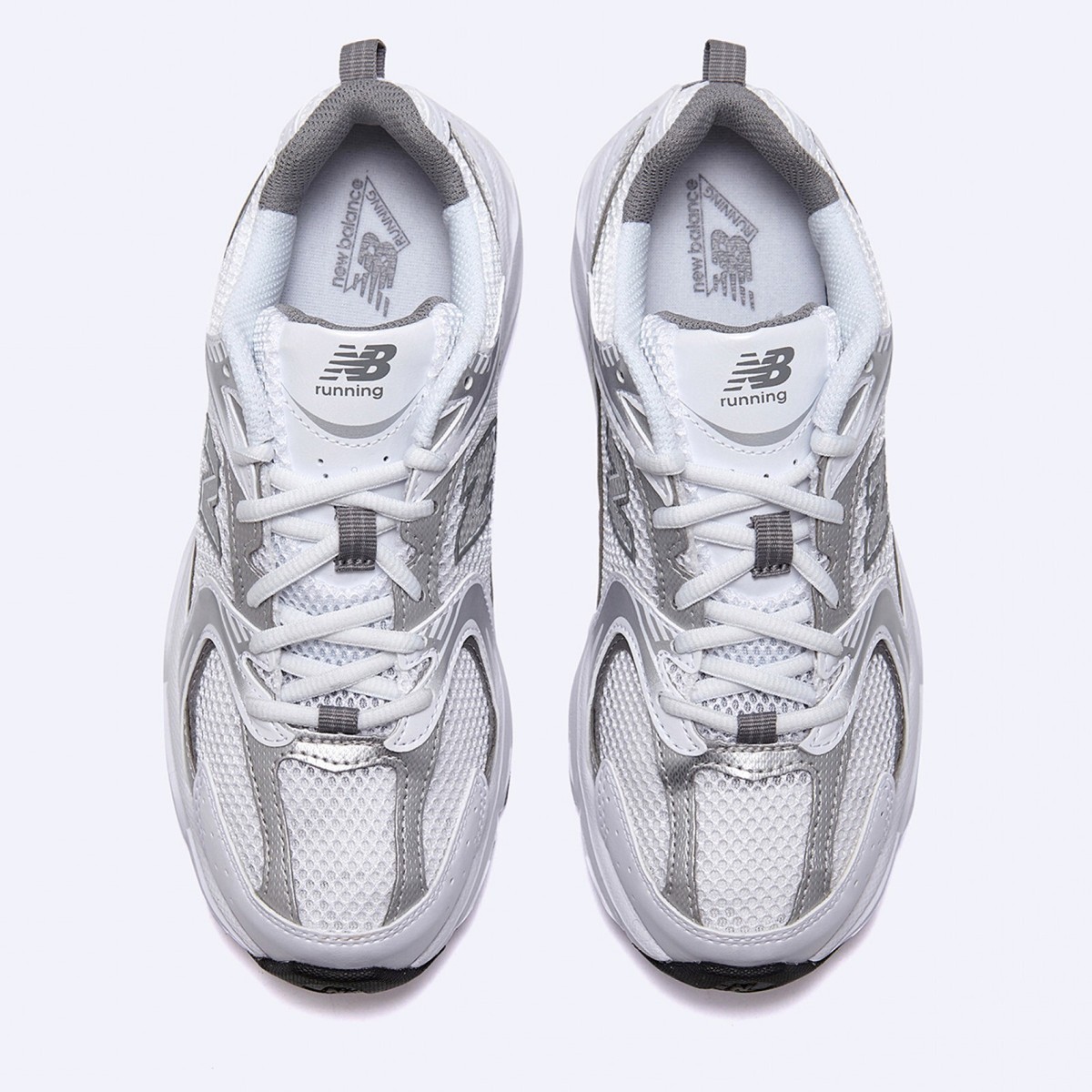 New Balance 530 Fashion Shoes Sneakers White Silver MR530AD | eBay