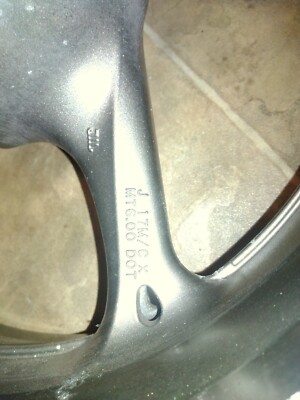 Sport bike j17m/c x mt6.00 dot enkei bow esc1 OEM Rear Wheel Rim