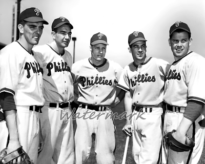 MLB 1950 Philadelphia Phillies Whiz Kids Picture 8 X 10 Photo