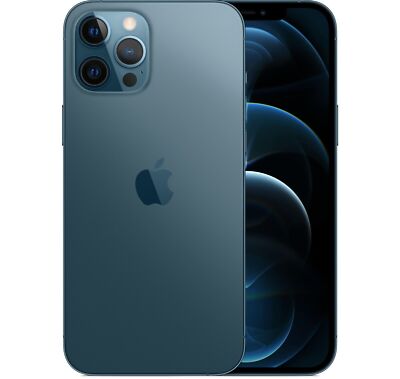 Apple iPhone 12 Pro Max - 256 GB - Pacific Blue (Unlocked) for