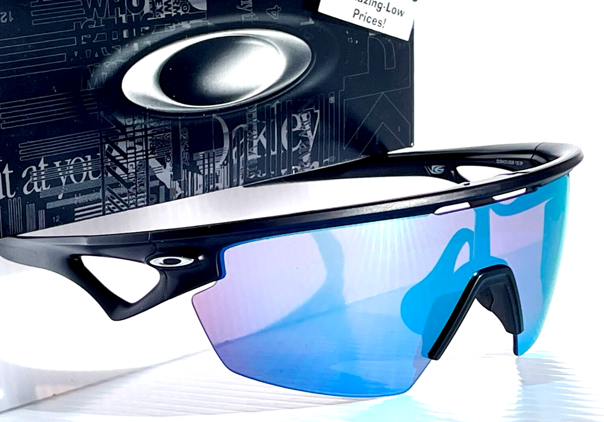 Oakley SPHAERA Matte Black POLARIZED PRIZM Deep Water Blue Lens