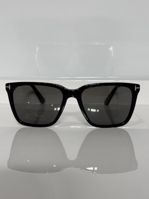 Tom Ford Garrett TF862 01D Black Acetate Unisex Polarized