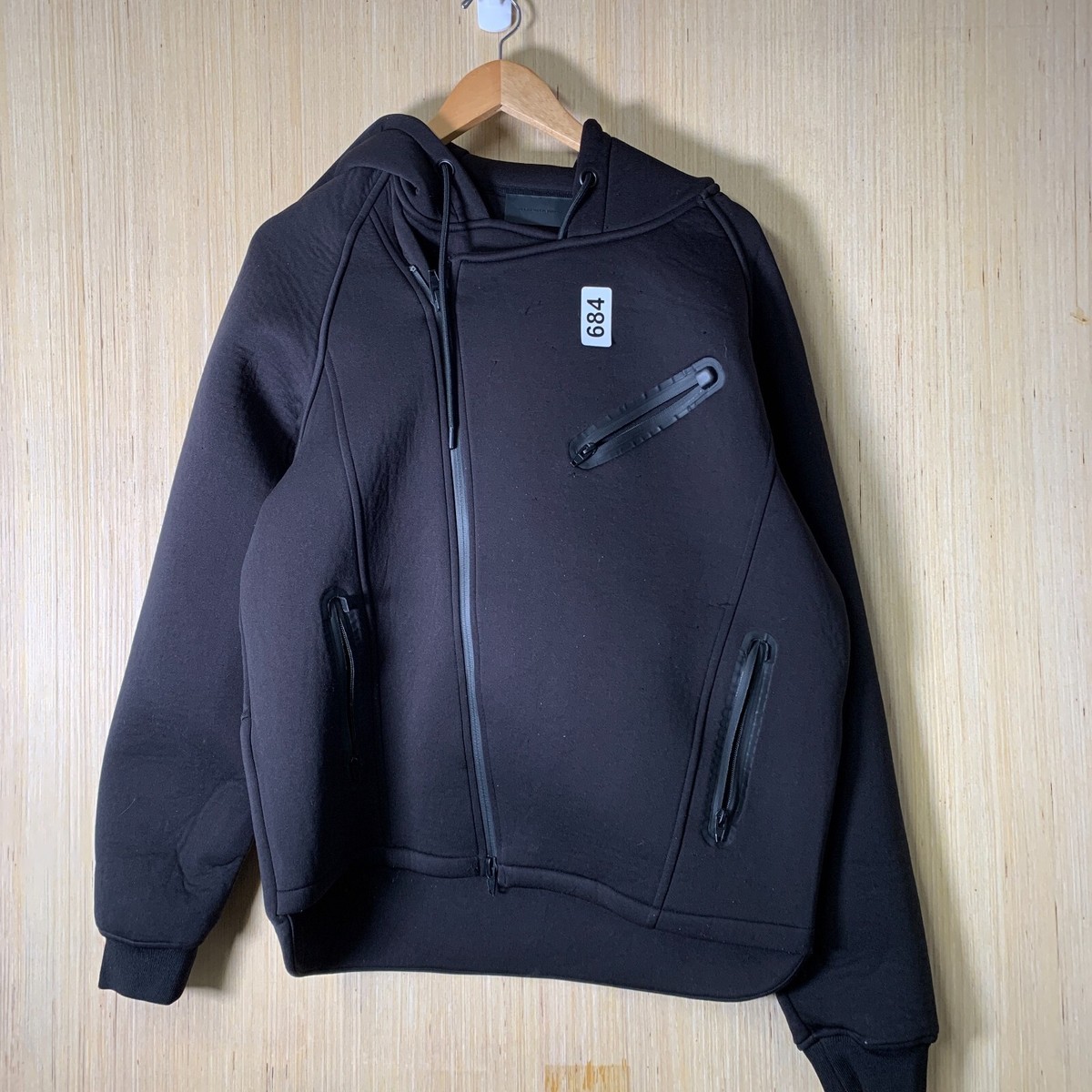 Alexander Wang X H&M Hoodie Adult Size Large Black Long Sleeve