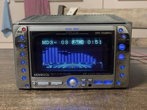Kenwood DPX-9100MJi 2DIN CD MD Deck Player Tested | eBay