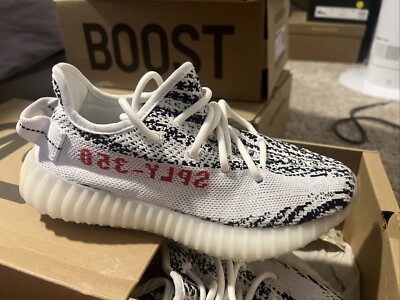 Size 4 - adidas Yeezy Boost 350 V2 Low Zebra 889773948258| eBay