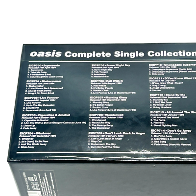 Oasis Complete Singles collection Box 94-05 limited japan used F/S