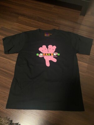 heaven by Marc Jacobs Graphic T-shirt S Pink Double Head Bear | eBay