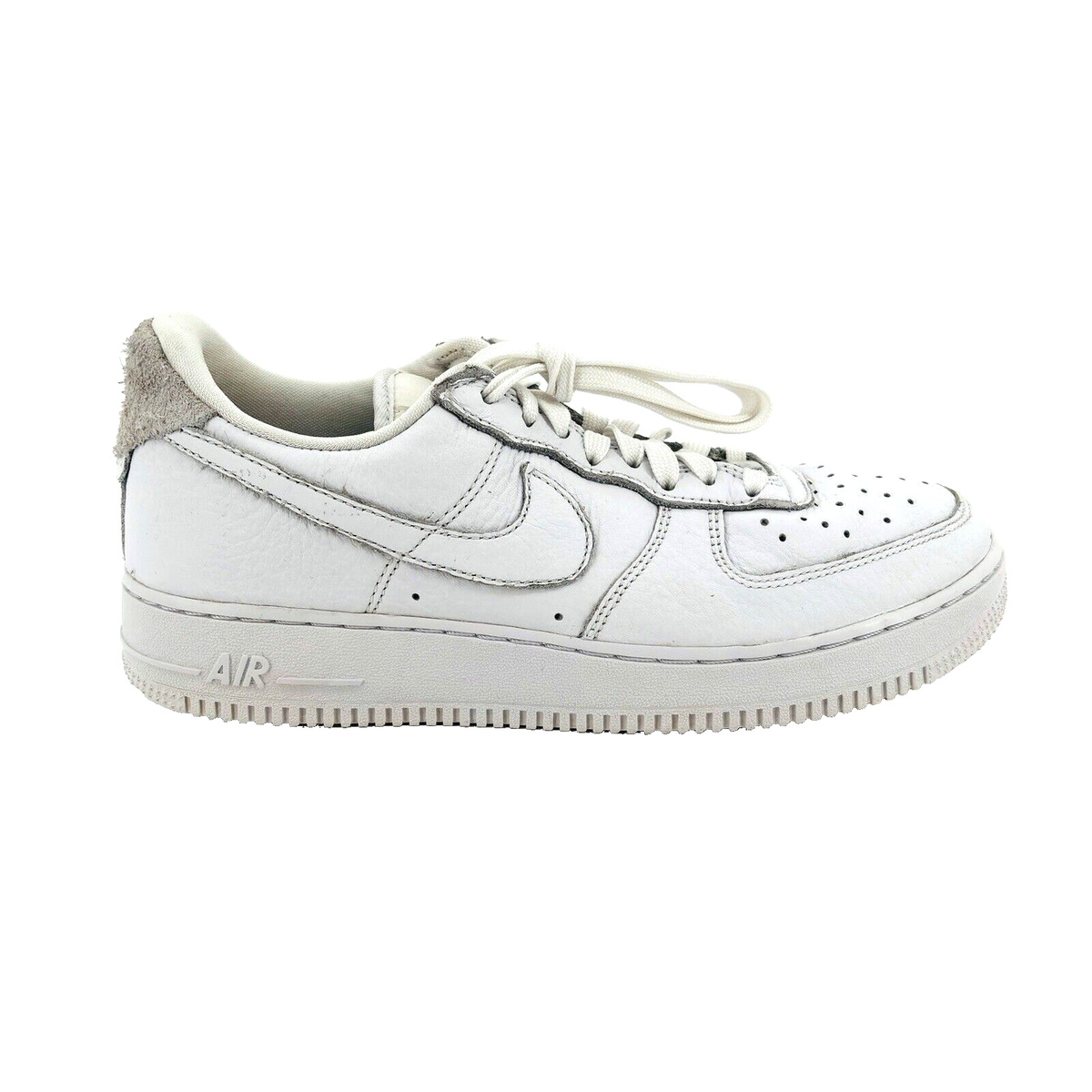 Mens 8.5 Nike Air Force 1 '07 Craft Triple White Sneakers AF1 2021