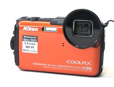 Nikon Coolpix AW110 Waterproof Camera - Free Shipping | eBay