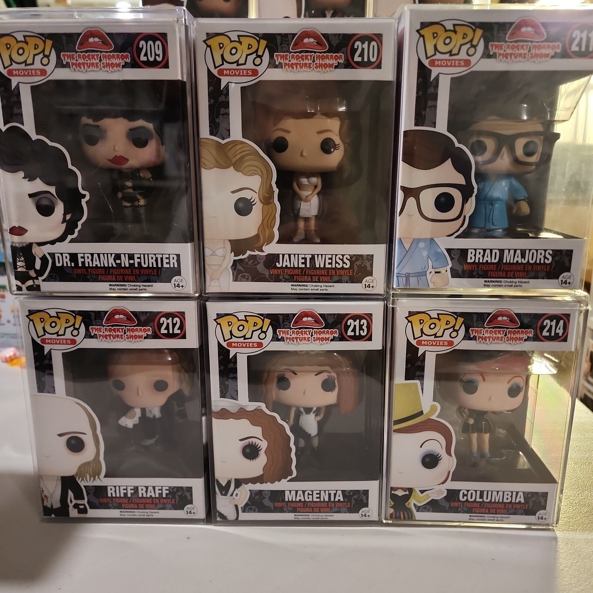 Rocky Horror Picture Show Funko Pop Complete Set of 6 | eBay