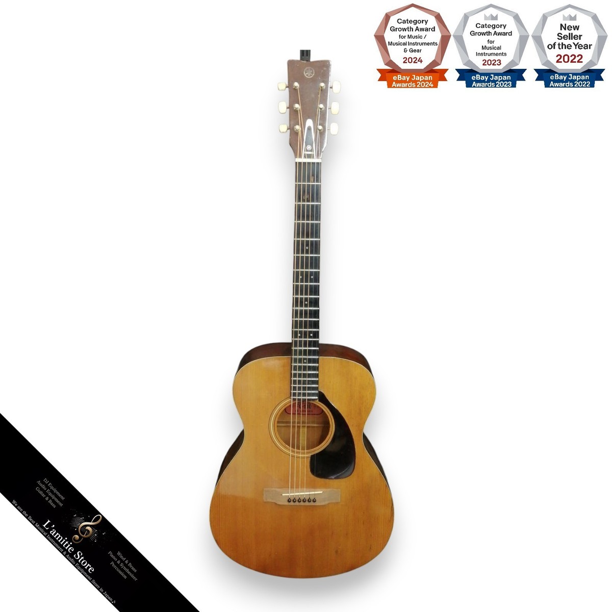 Yamaha Guitar FG-110 Red Label Acoustic Japan FG110 Musical