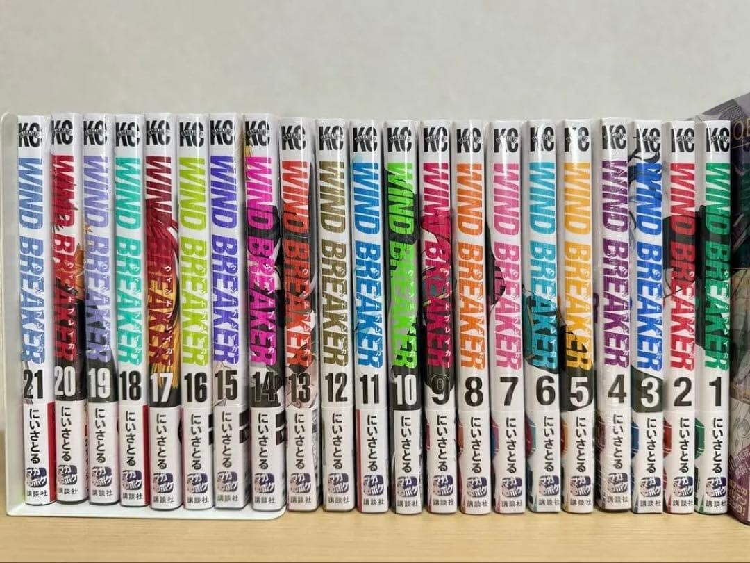 Wind Breaker Manga Complete Set Volumes 1-24 Japanese NEW | eBay