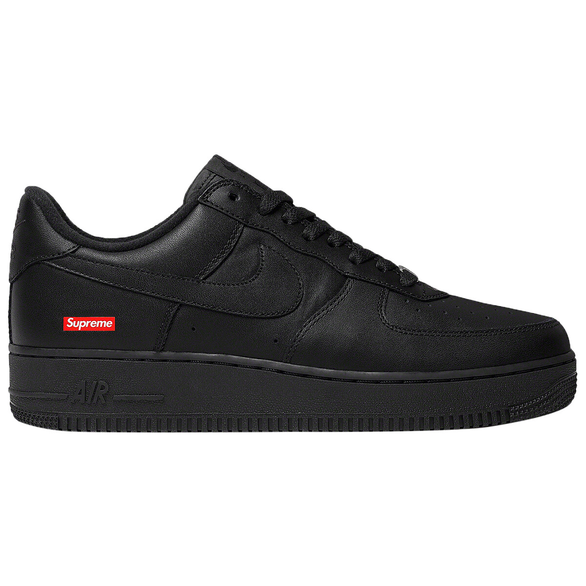 SUPREME X AIR FORCE 1 LOW 'BOX LOGO - BLACK' | eBay