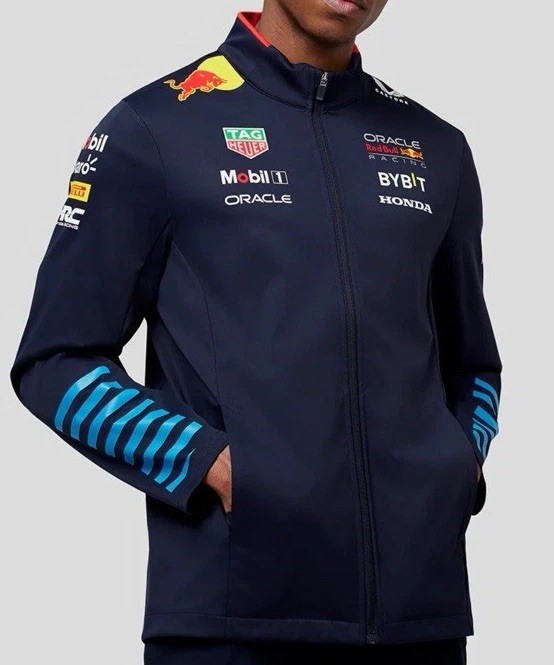 Oracle Castore Red Bull Racing Soft Shell Jacket X-Large Night Sky