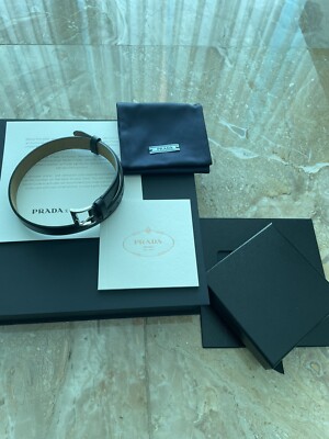 Prada x American Express Amex Centurion Black leather Wearable