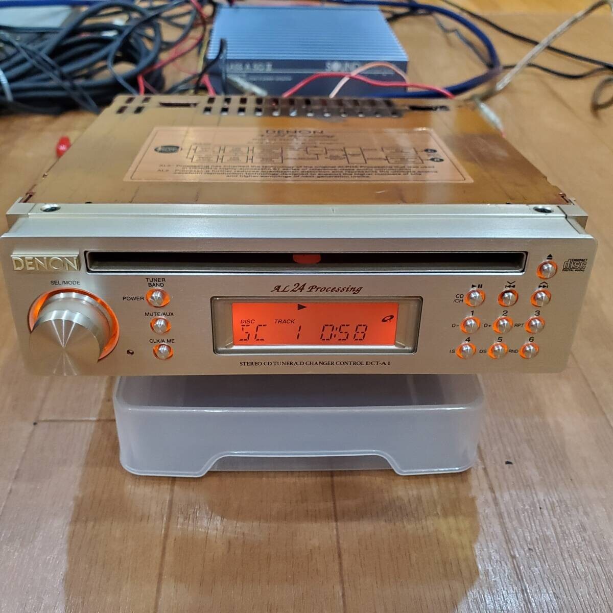 DENON DCT-A1 1DIN Stereo CD Tuner Car Audio High-End Model