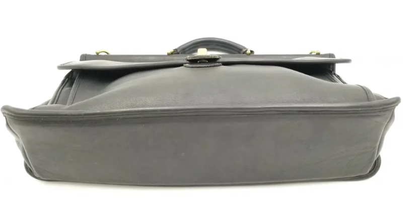 Coach A6C 5266 LARGE Vintage Beekman Black Briefcase/Laptop Bag w