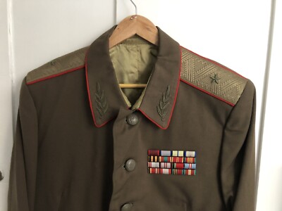 Russian Soviet 1 Star Tank Major General 1970s Field Uniform