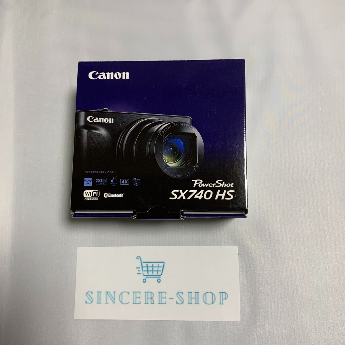 ✩ ジャンク品✩ Canon PowerShot SX740 HS BK Canon PowerShot SX740