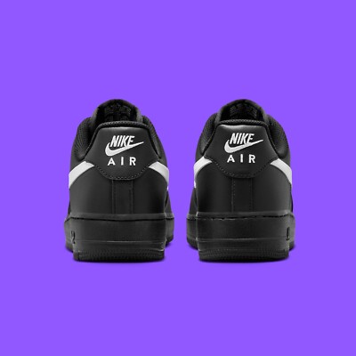 Nike Air Force 1 Low '07 Black White FZ0627-010 Men's Size New | eBay