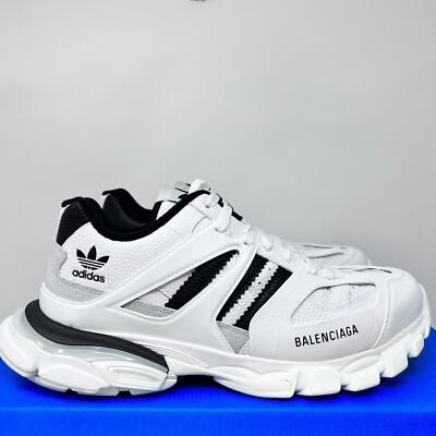 Balenciaga x Adidas Track Forum Sneakers Size 45 EU / 12 US White