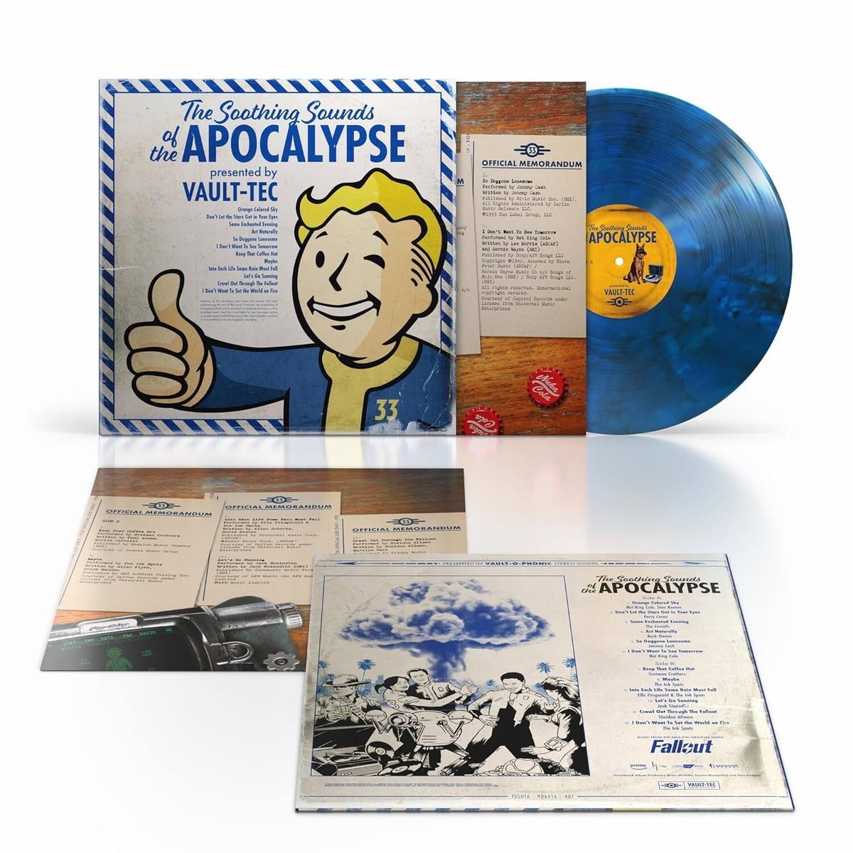 Fallout - The Soothing Sounds Of The Apocalypse Blue Color Limited