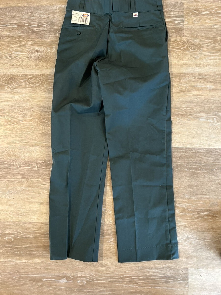 Vintage 90s Dickies Work Pants 32x29 USA NWT Skate Y2K Style Green