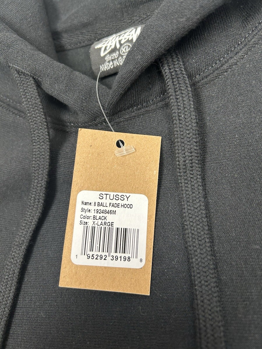 Stussy 8 Ball Fade Hoodie Eight Ball Stüssy Graphic Sweatshirt