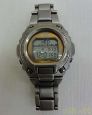Vintage Casio Digital Watch 1673 Mrg-200t Titanium G-shock 200m