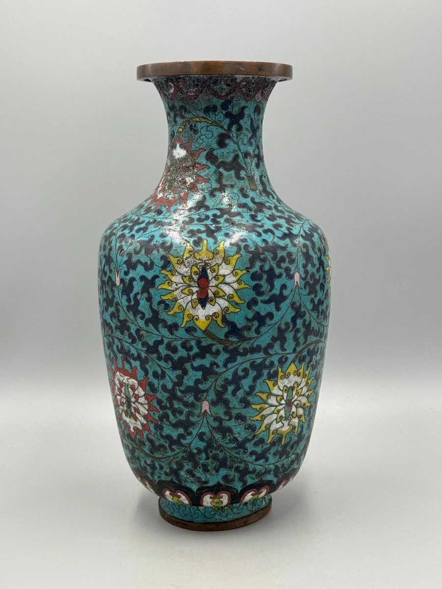 NL383 清乾隆 豆青釉六方瓶・豆青釉瓶☆中国古玩花瓶花器花插 多