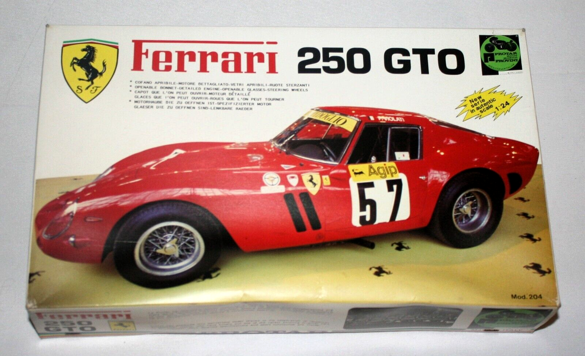 Protar 1:24 Ferrari GTO 250 Model Kit #204 | eBay