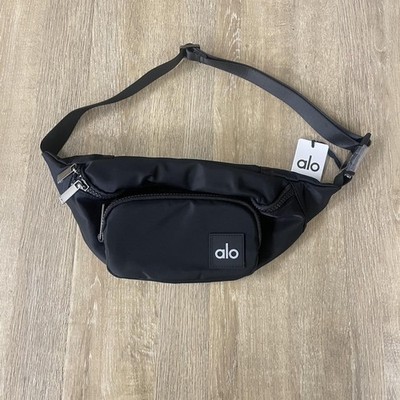 Alo Yoga Explorer Belt Bag Black Fanny Pack Crossbody Waist Bag