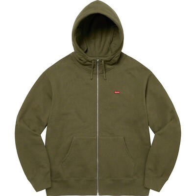 Supreme Small Box Facemask Zip Up Hooded Sweatshirt | eBay
