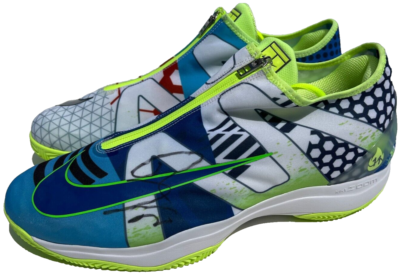 RAFAEL NADAL SIGNED NIKE AIR ZOOM CAGE 3 CLAY GLOVE RAFA SHOE