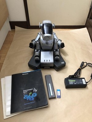 Sony Aibo ERS-111 First Gen Robot Dog Silver Untested Vintage