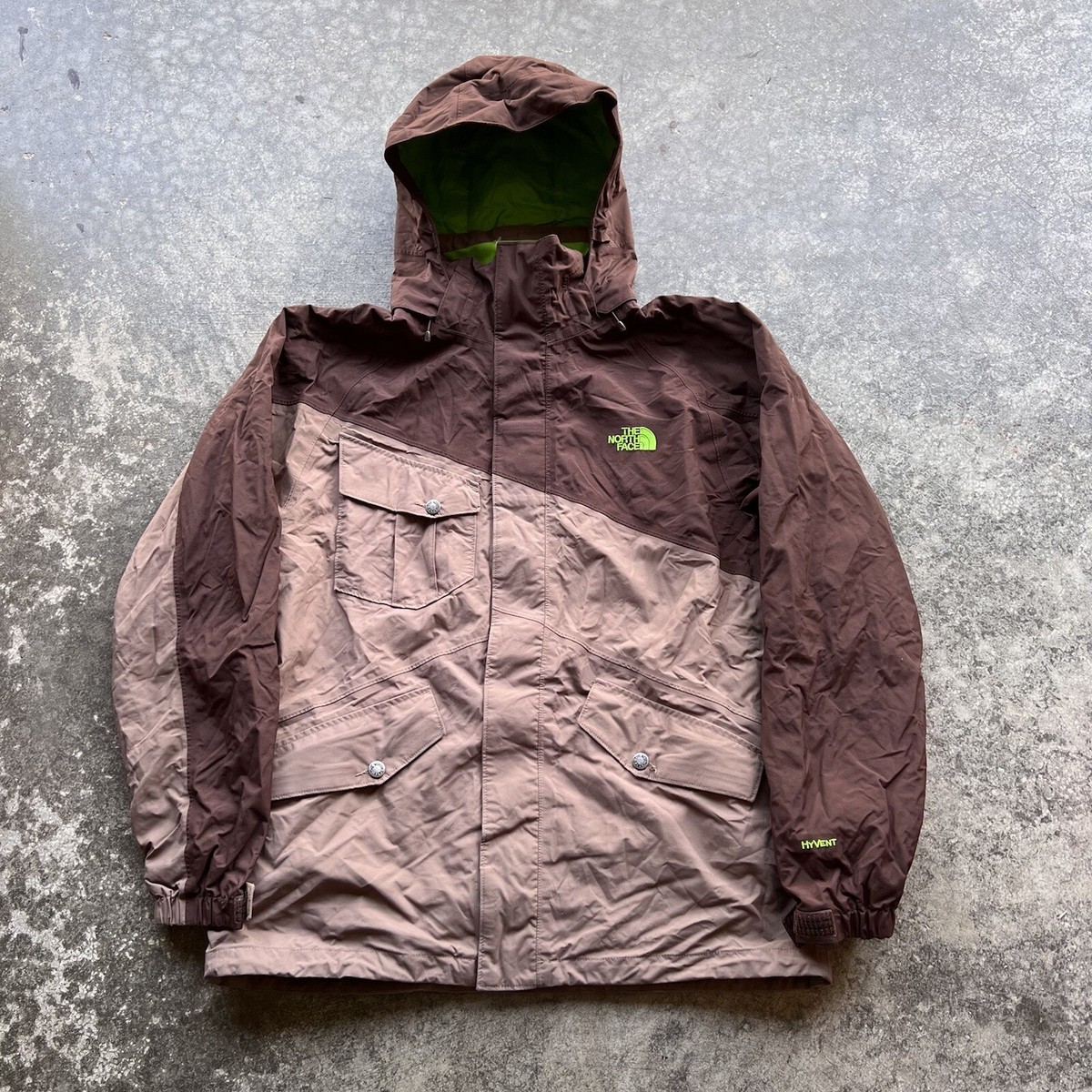 The North Face TNF Hyvent Snowboard Ski Jacket Mens Size Large