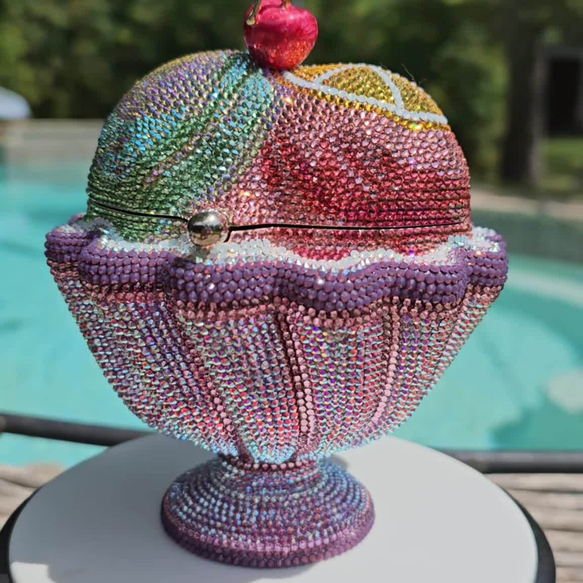 Judith Leiber Ice Cream Sherbert Sundae Collector's Edition