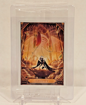 2025 Hazbin Hotel NYCC Foil Promo PR-16 Trading Card Gravity - New