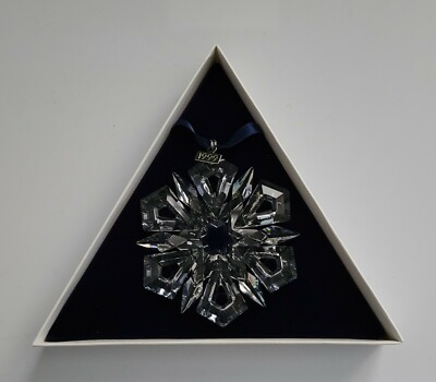Swarovski Crystal 1999 Annual Large Christmas Ornament | eBay
