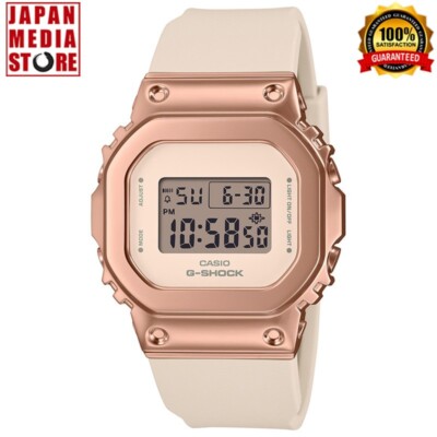 Casio G-SHOCK GM-S5600UPG-4JF Pink Gold Metal Case Digital Mid